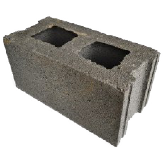 Bloque hormigón 40x20x20 liso